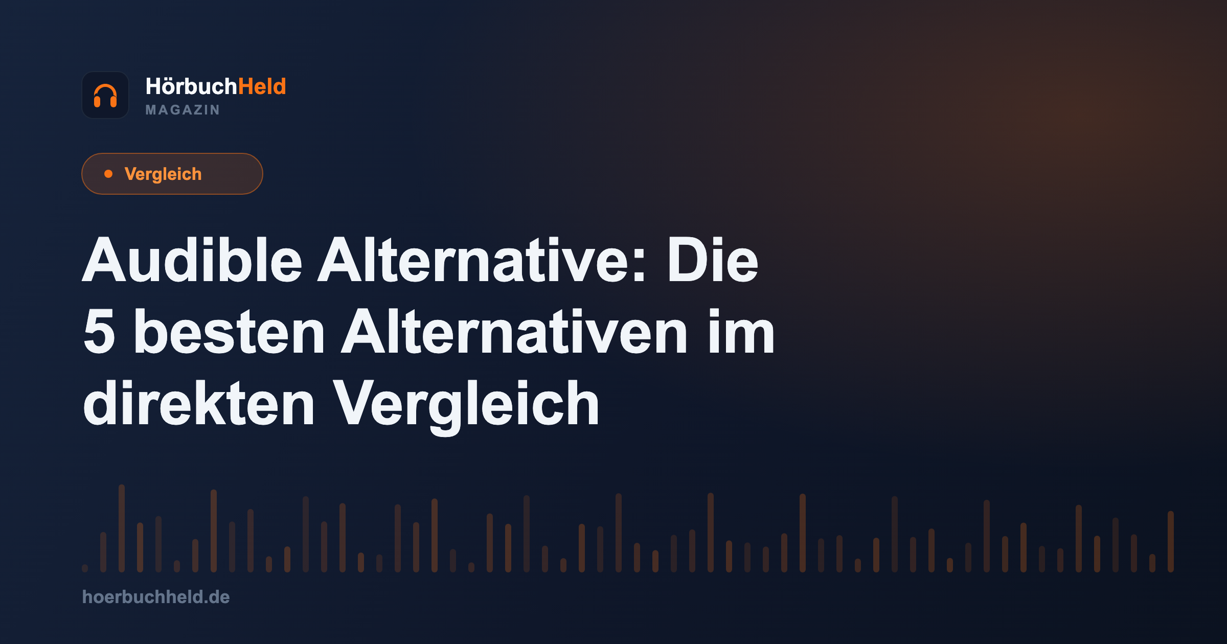 Audible Alternative: Die 5 besten Alternativen im direkten Vergleich