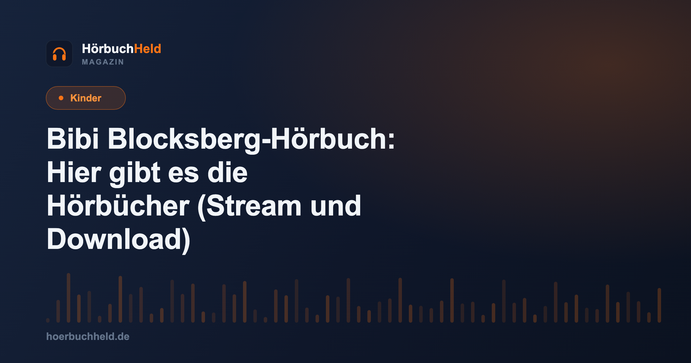 Bibi Blocksberg-Hörbuch: Hier gibt es die Hörbücher (Stream und Download)