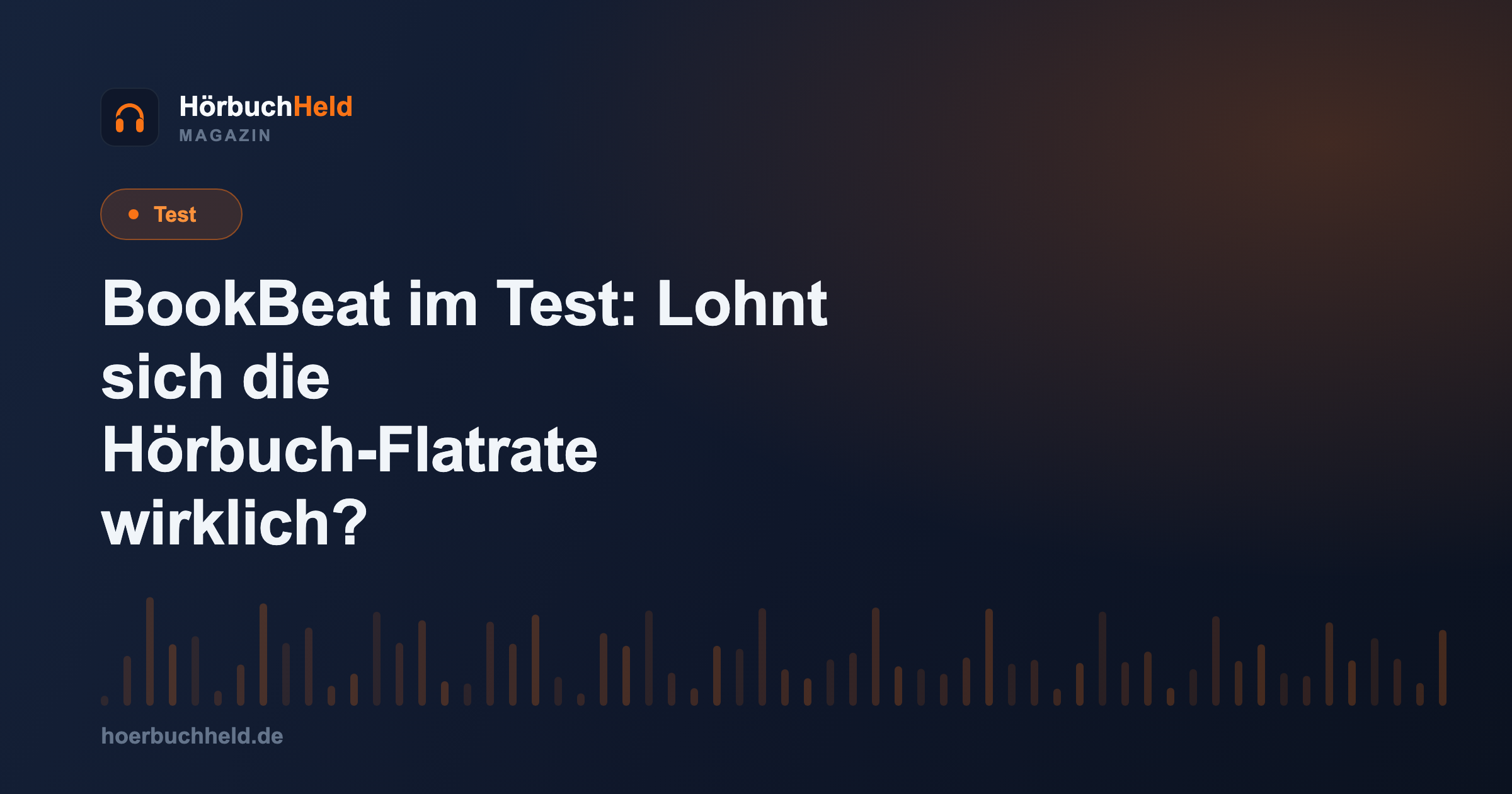 BookBeat im Test: Lohnt sich die Hörbuch-Flatrate wirklich?