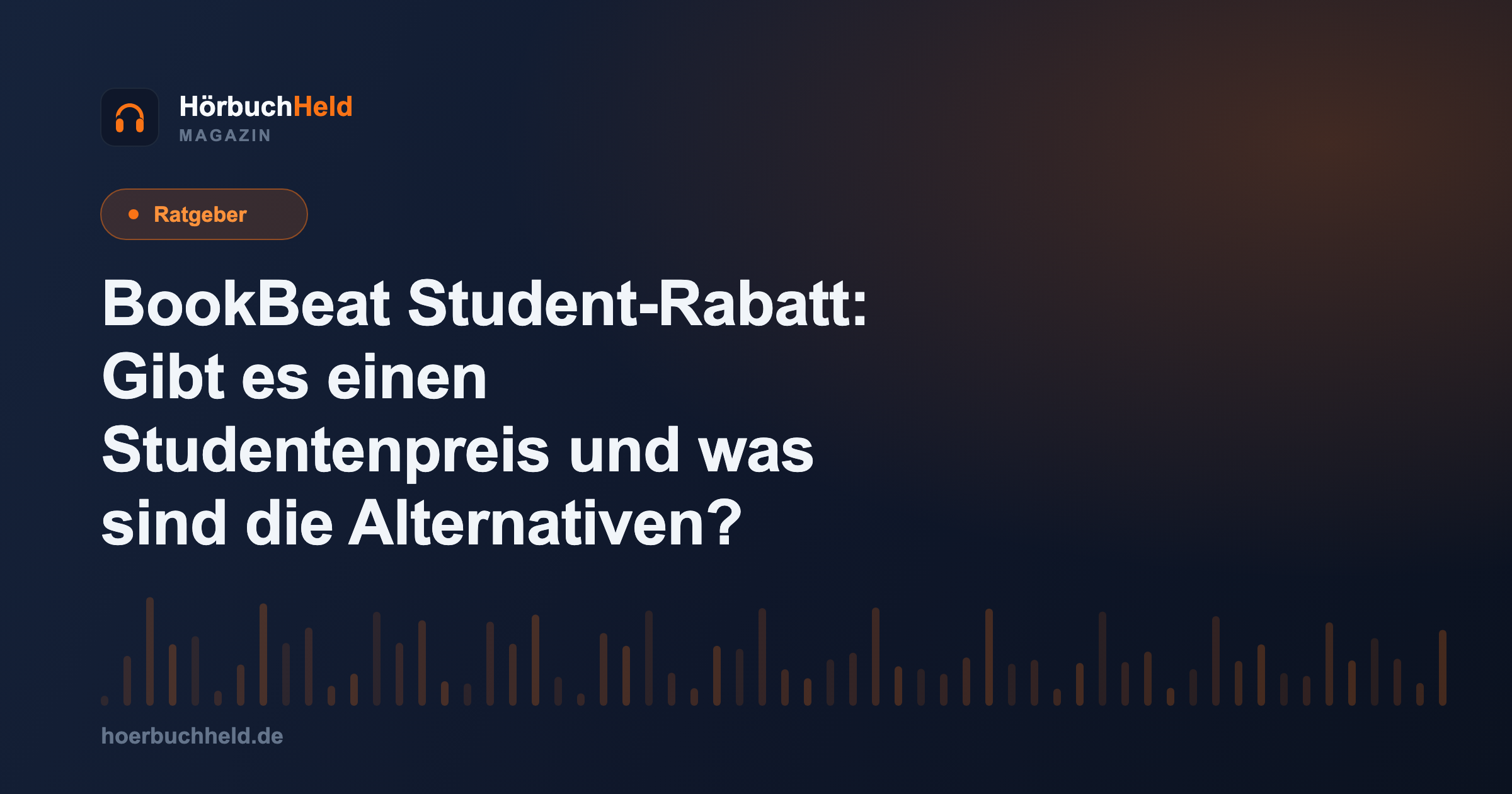 BookBeat Student-Rabatt: Gibt es einen Studentenpreis und was sind die Alternativen?