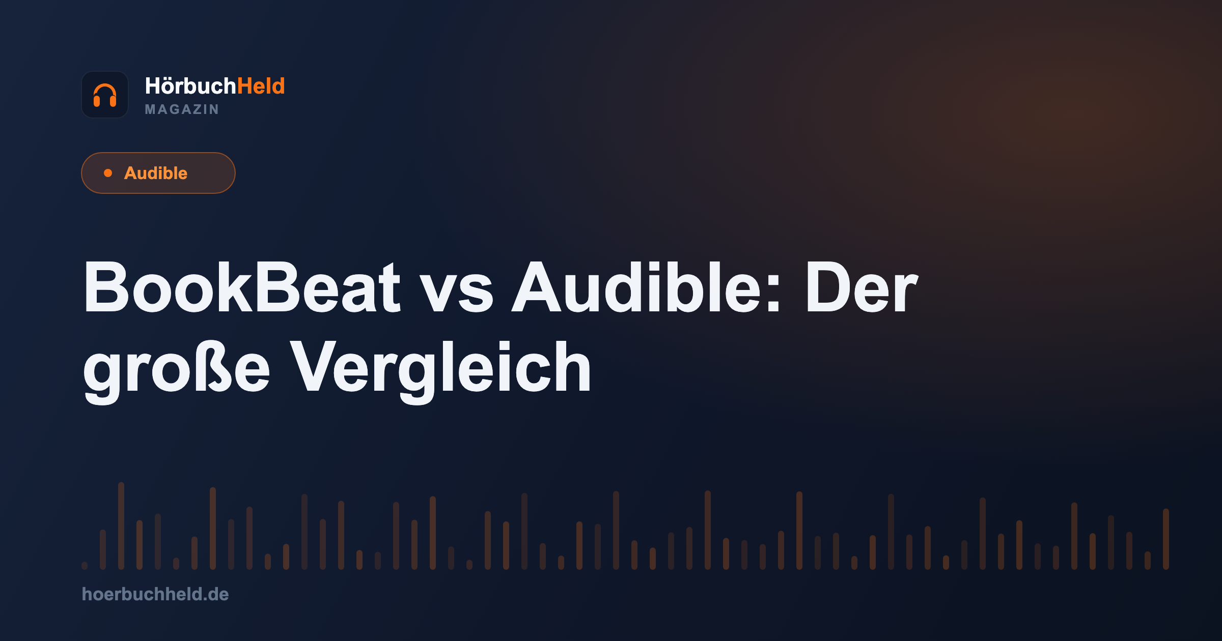 BookBeat vs Audible: Der große Vergleich