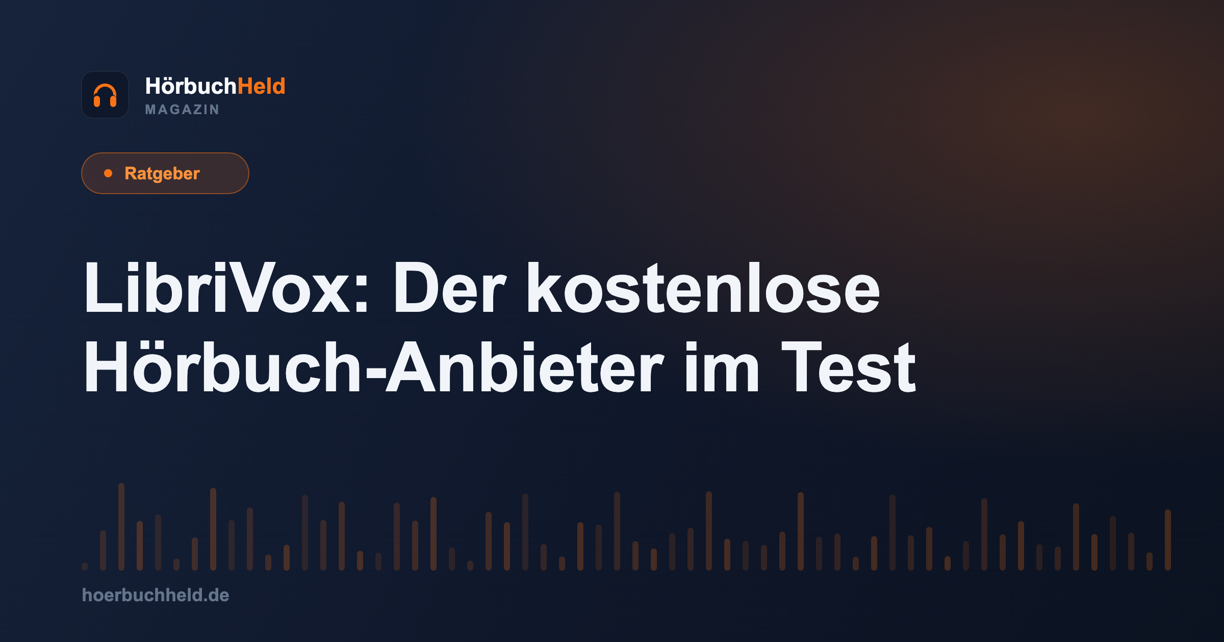 LibriVox: Der kostenlose Hörbuch-Anbieter im Test