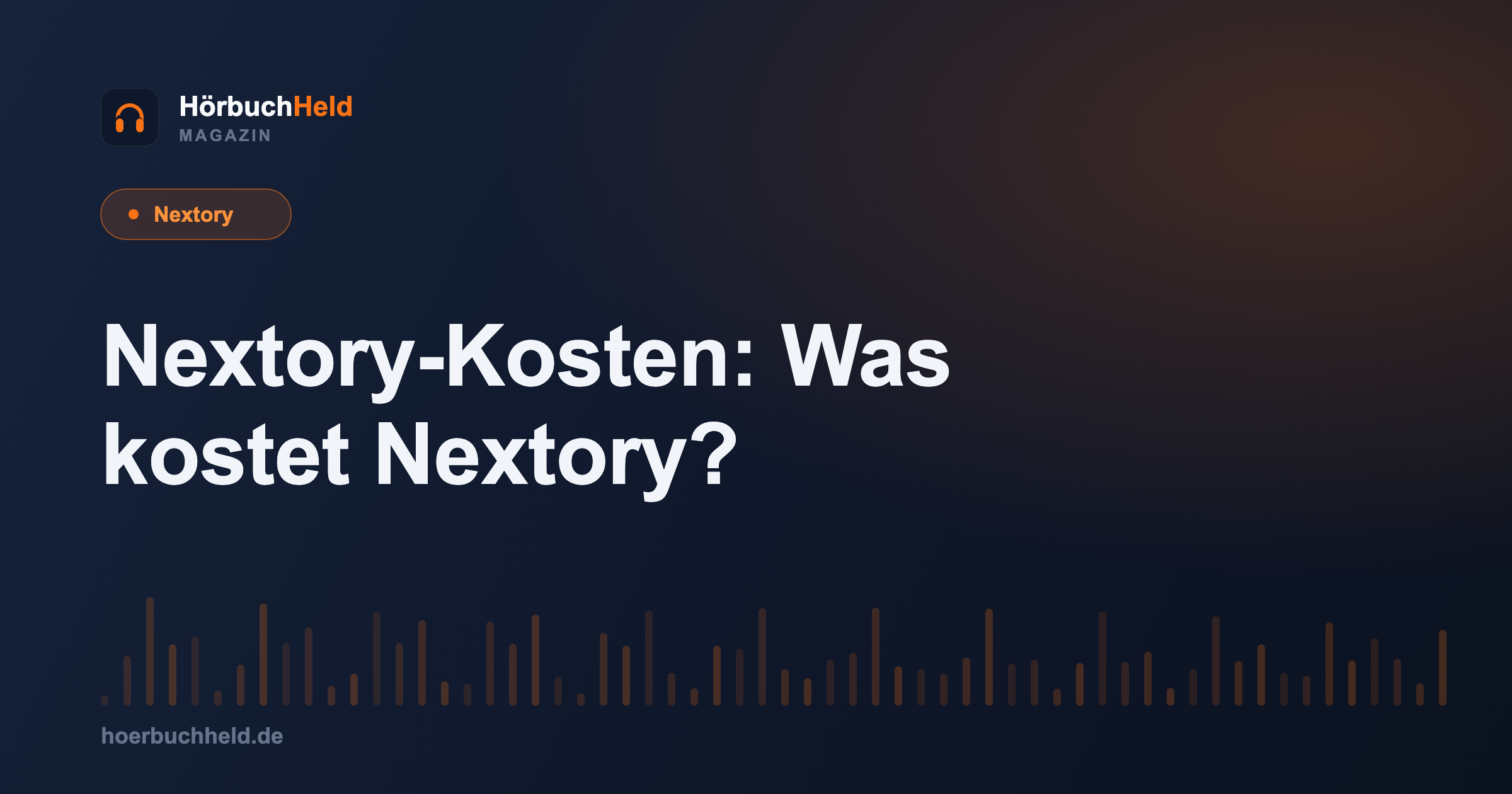 Nextory-Kosten: Was kostet Nextory?
